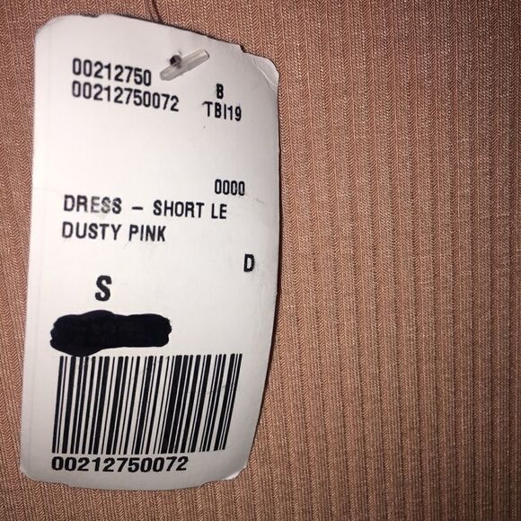 NWT Forever 21 Small Short Dress Dusty Pink - Picture 6 of 11